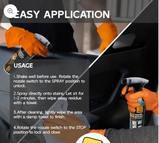 All Purpose Degreaser 300ml Each (Pack of 2)