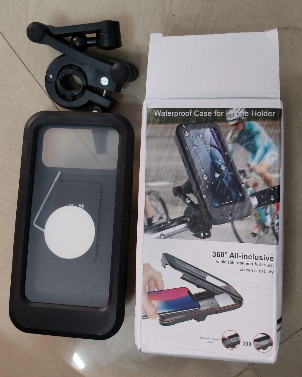 Universal 360 Rotation Bike Waterproof Cell Phone Holder